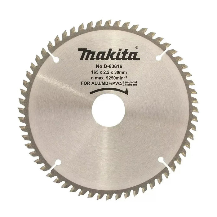 MAKITA 165mm x 30mm MULTI PURPOSE TCT SAW BLADE 60T