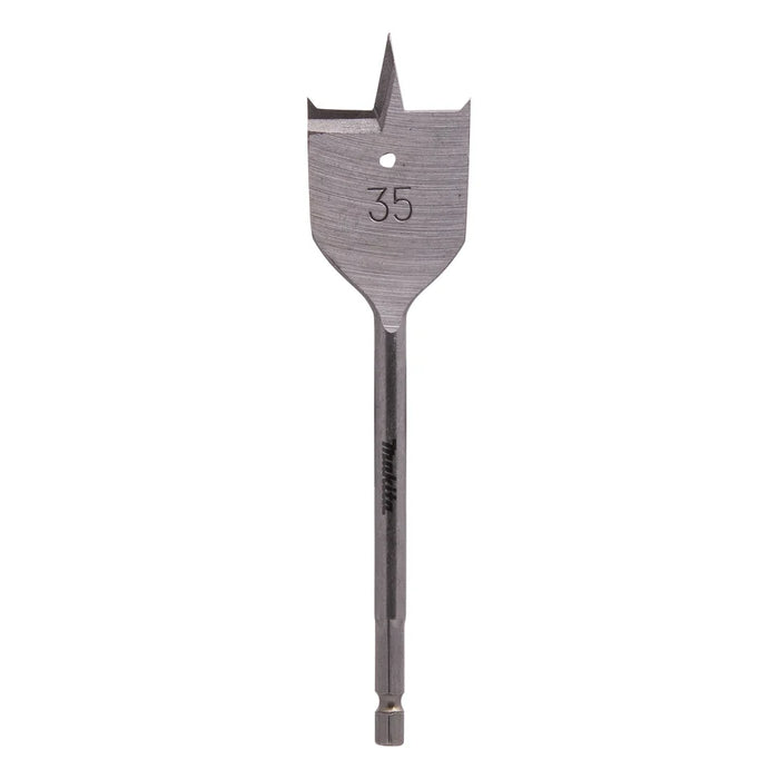 Makita E-17332 35mm x 150mm 1/4" Hex Flat Wood Spade Bit