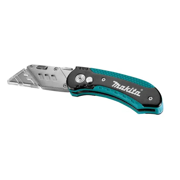 MAKITA FOLDING UTILITY KNIFE WITH 10 BLADES E-10908