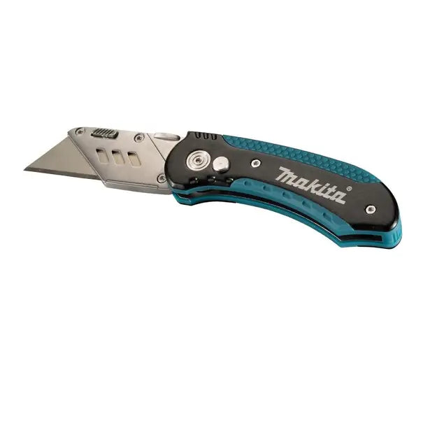 MAKITA FOLDING UTILITY KNIFE WITH 10 BLADES E-10908