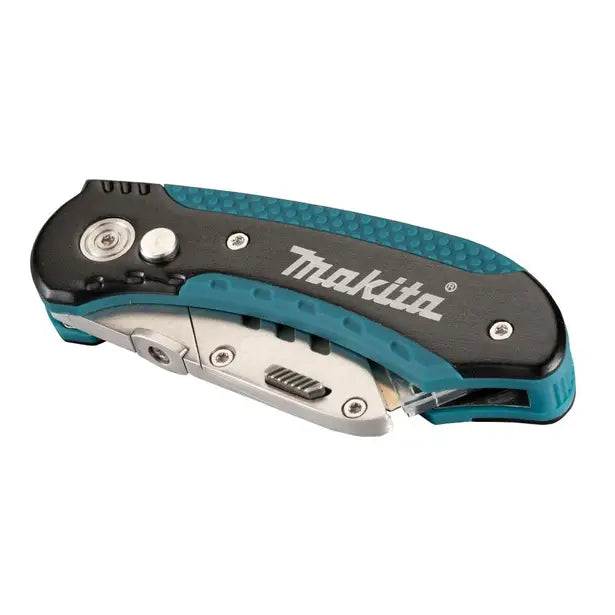 MAKITA FOLDING UTILITY KNIFE WITH 10 BLADES E-10908