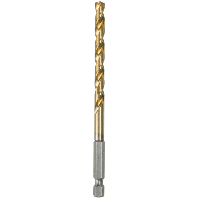 Makita 6.5mm x 110mm - 1/4" Hex Drive HSS R-Series Metal Drill Bit - D-17778