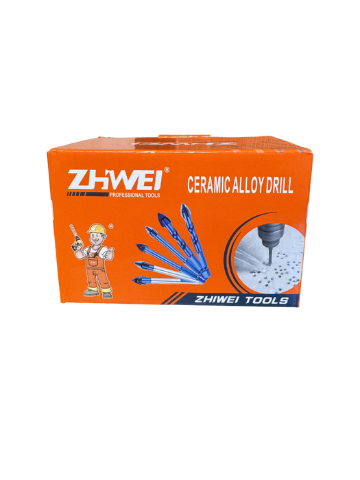 ZHWEI Ceramic Alloy Drill and Glass Drill 1/4-Hex Quick-Change