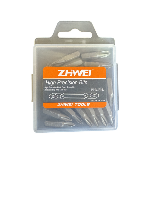 ZHWEI PH2 High Precision Screw Driver Bits 1/4-Hex Quick-Change