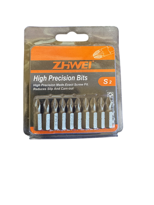 ZHWEI PH2 High Precision Screw Driver Bits 1/4-Hex Quick-Change