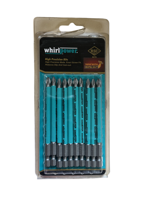 Whirlpower High Precision PH2 Bits 100mm