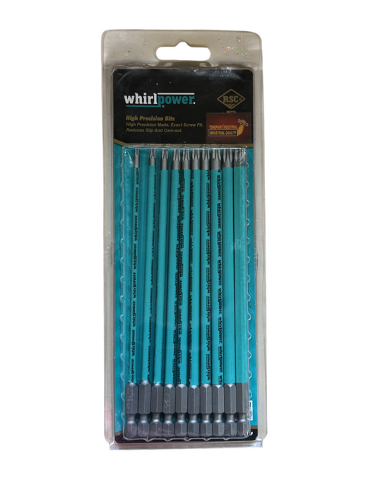 Whirlpower High Precision Torx Bits 150mm TH Set