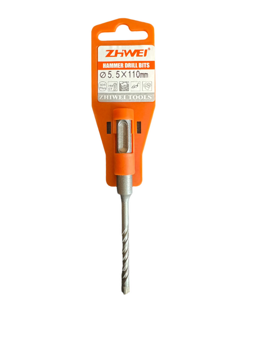 ZHWEI SDS Plus Hammer Drill Bit (5.5mm x 110mm)