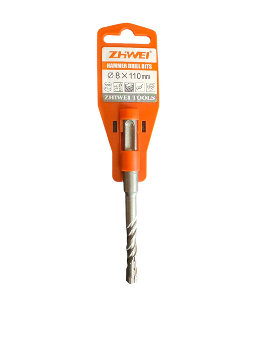 ZHWEI SDS Plus Hammer Drill Bit (8mm x 110mm)