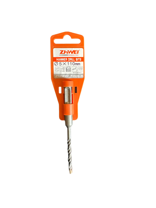 ZHWEI SDS Plus Hammer Drill Bit (5mm x 110mm)