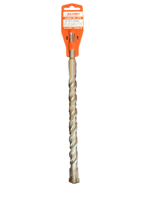 ZHWEI SDS Plus Hammer Drill Bit (18mm x 260mm)