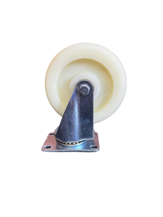 White Swivel Castor Wheel 125mm