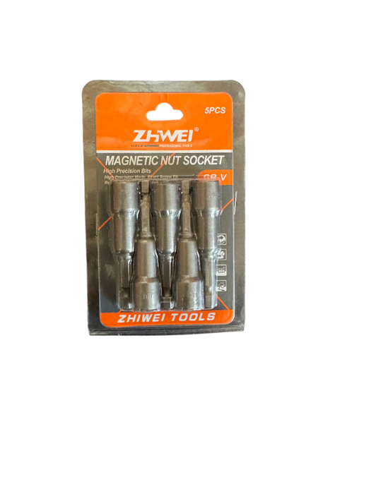 ZHWEI Magnetic Nut Socket 5pcs 8mm