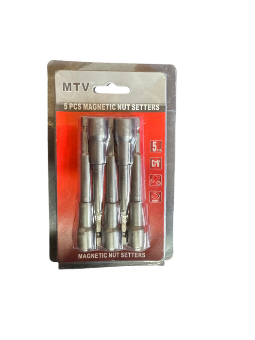 MTV Magnetic Nut Setters 5pcs 10mm