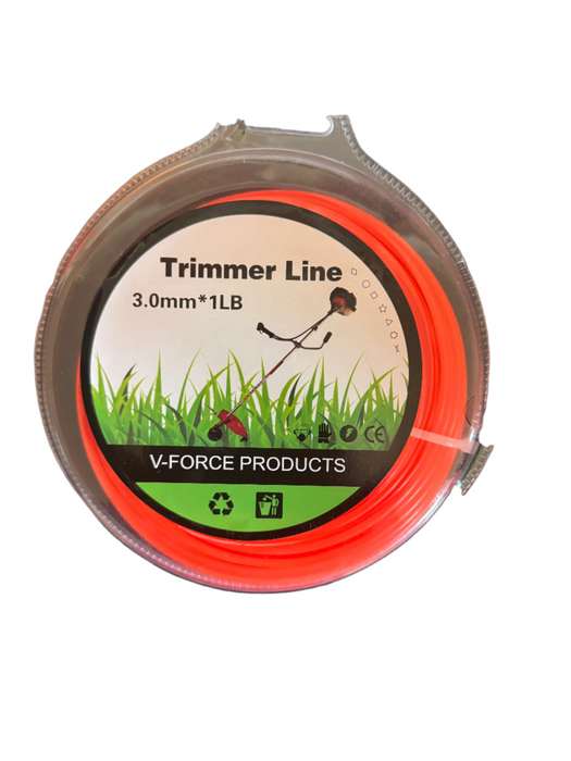 V-FORCE Orange Round Trimmer Line 3.0mm x 44m (1lb)