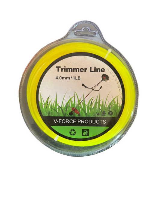 V-FORCE Yellow Round Trimmer Line 4.0mm x 32m (1lb)