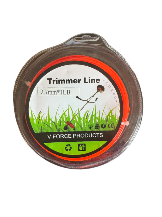 V-FORCE Orange Round Trimmer Line 2.7mm x 60m (1lb)