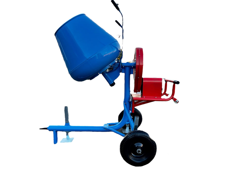 SYDNEY-MIX Cement Mixer with Height Adjustable Axle - KM3.5