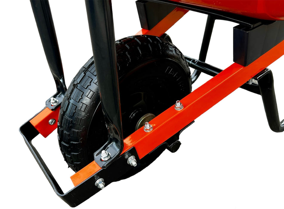 SYDNEY-MIX 100L Light-Duty Builders Wheelbarrow - Pneumatic Tyre