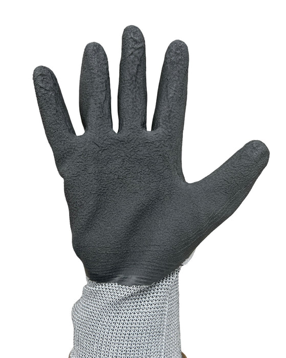 SYDNEY-MIX High-Performance Grey Latex Work Gloves - GREY