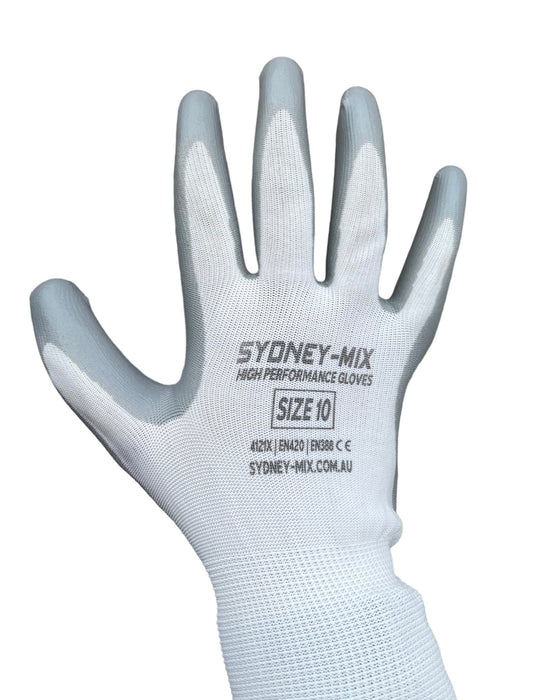 SYDNEY-MIX 13 Gauge High-Performance White Work Gloves