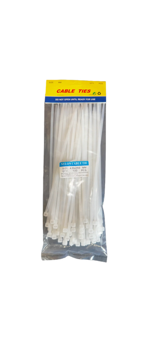 Nylon Cable Tie (White)