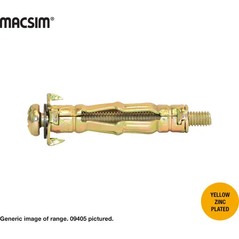 Macsim 8mm x 1-5mm HOLLOW WALL ANCHOR