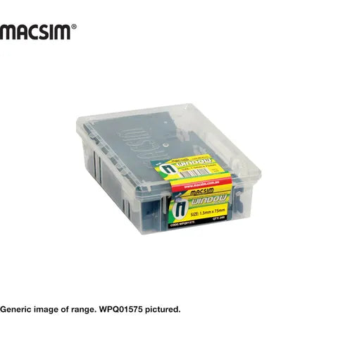 Macsim 1.5 x 75mm Blue Window Packer