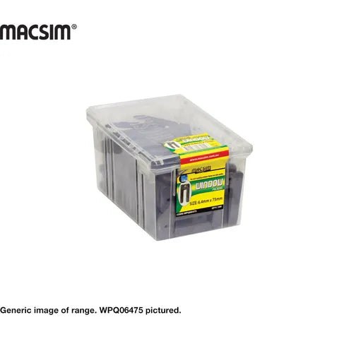 Macsim 6.4mm x 75mm Grey Window Packer