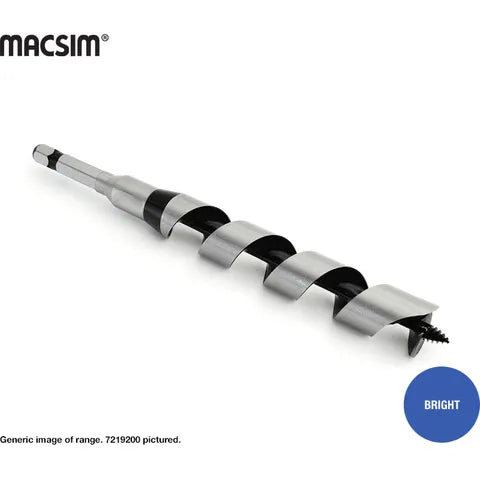 Macsim 19MM X 200MM AUGER BITS