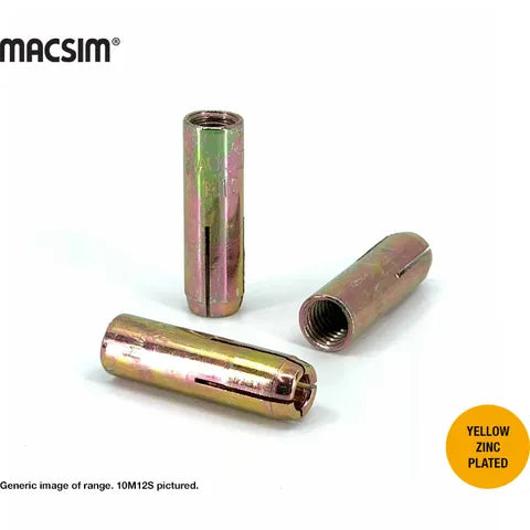 Macsim 12MM DROP IN ANCHOR STRIAGHTS