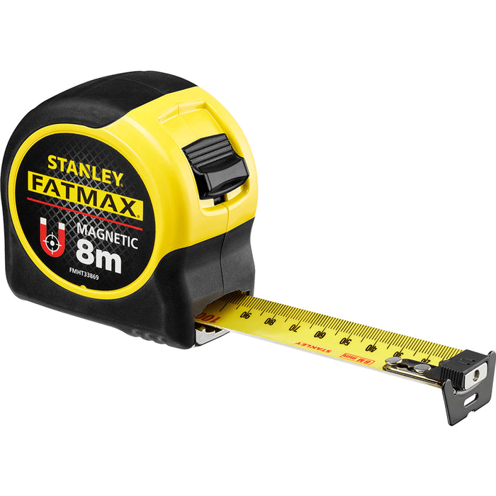 Stanley FATMAX 8m Metric Magnetic Tape FMHT33869