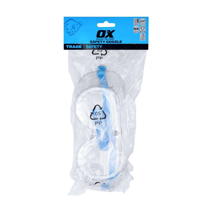 OX Safety Goggles - Indirect Ventilation - OX-S581701